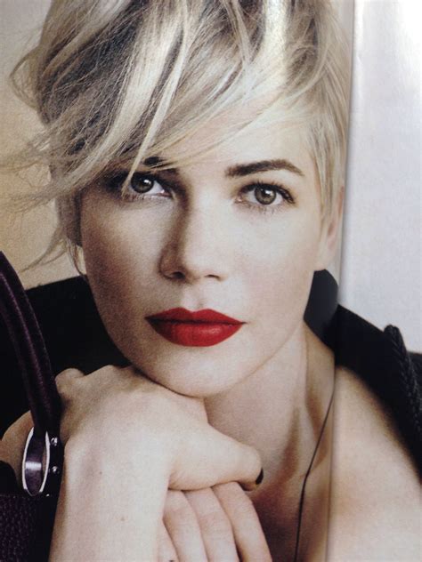 michelle williams Louis Vuitton hair